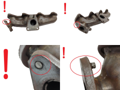 Exhaust Manifold 8200460501 8200869194 2.0 dCi Renault Opel Nissan 1176