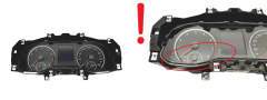 Speedometer/Instrument Cluster VW Polo 2G0920740A A2C11336300 VDO 52007