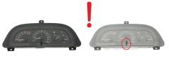 Speedometer/Instrument Cluster Renault Laguna 1 7700844747 57263