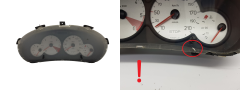 Speedometer/Instrument Cluster Peugeot 206 9656696280 000500809 1590