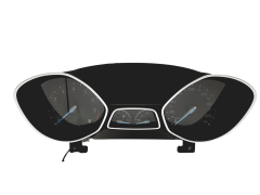 Speedometer/Instrument Cluster Ford Focus MK3 F1ET-10849-BJR 31644