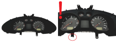 Speedometer/Instrument Cluster Seat Ibiza W06L0920801A 110080104010A 57645