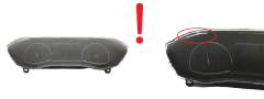 Speedometer/Instrument Cluster Peugeot 208 9843003980 Visteon