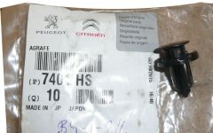 Fixing Clip Zderzaka New Original 7401.HS 7401HS Citroen Peugeot