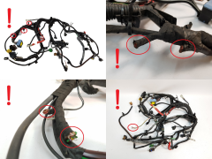 Engine Wiring Harness 240111464R 1.5 dci K9K770 Renault Clio 3 0km 1723