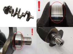 Crankshaft 8200037836 8201707072 1.9 DCI F9Q760 Renault Trafic 2 Vivaro