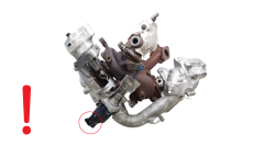 Turbocharger 144706727R 144116091R 2.3 dCI BiTurbo Renault Master 3 0km