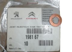 Injector Seal New Original 1981.67 198167 Citroen Peugeot 2 2.7 HDI