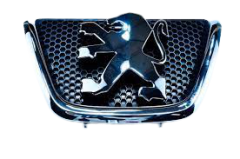Emblem Front Original Peugeot 206 7810c5