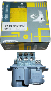 Fan Resistor Original Renault Megane 7701040542