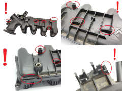 Intake Manifold 0361N3 9653808680 1.6 HDI 16v TDCI Citroen Peugeot Ford 1870