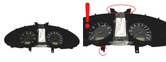Speedometer/Instrument Cluster Seat Ibiza W06L0920801 110080104009A 57671