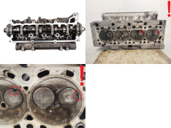 Cylinder Head Renault Nissan 1617 7701473181 1.5 DCI K9K702