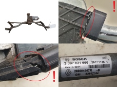 Wiper Linkage Trafic 3 Vivaro 2 NV300 288004907R 93867984 1065