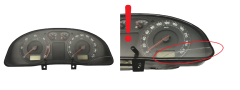 Speedometer/Instrument Cluster Skoda Superb 3U0920810A 110080116003 VDO