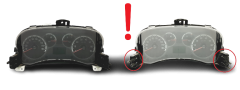 Speedometer/Instrument Cluster Fiat Panda 51871016 503005310800 58230