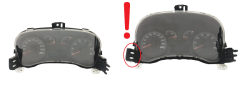 Speedometer/Instrument Cluster Fiat Doblo 51761688 503001450500 54710