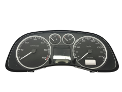 Speedometer/Instrument Cluster Peugeot 307 9651299680 E 01 55512