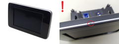 Navigation Display Mercedes-Benz A2059004113 0263701254 Bosch