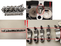 Cylinder Head Renault 2968F2 110415795R 7701477400 1.5 DCI Siemens 2