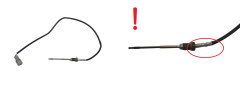 Exhaust Gas Temperature Sensor 226400467R 1.6dCi Trafic 3 Vivaro 2 NV300