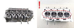 Cylinder Head 110421615R--B 110413019R 1.5dci Renault Nissan 1289