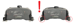 Speedometer/Instrument Cluster Fiat Panda 46801545 503000360300 58540