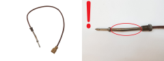 Exhaust Gas Temperature Sensor 226408209R NTK Dacia Renault 1.5 DCI