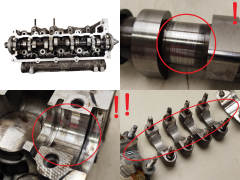 Cylinder Head Renault 2968F2 110415795R 7701477400 1.5 DCI Siemens 9