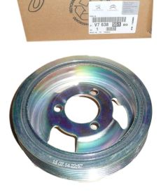 Crankshaft Pulley New Original Citroen Peugeot Mini 1.6 VTI V763855180 980434798