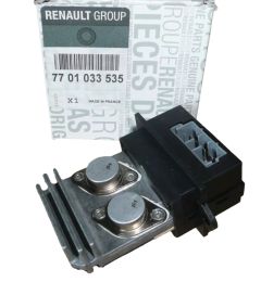 Fan Resistor New Original 7701033535 Renault
