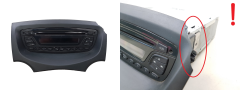 Radio CD Player Ford KA 2 7354765230 28223223 B420 HIGH Delphi