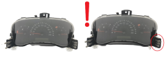 Speedometer/Instrument Cluster Fiat Panda 46801545 503000360300 56284