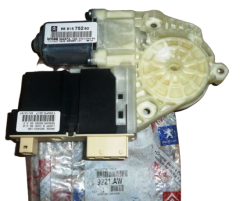 Window Regulator Motor Left Original Citroen C4 9221AW 9681575280