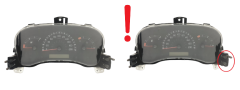 Speedometer/Instrument Cluster Fiat Panda 5550004601 04 58533