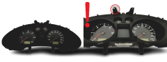 Speedometer/Instrument Cluster Seat Ibiza W06L0920801A 110080104010A 57822