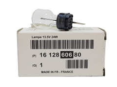 Light Bulb 13.5V 24W Citroen Peugeot 1612860680 New Original