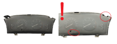 Speedometer/Instrument Cluster Citroen ZX 9618510780 48237