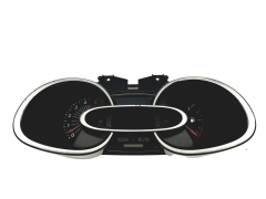Speedometer/Instrument Cluster Renault Clio 4 248105397R Visteon 55370