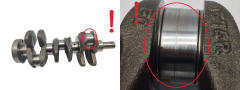 Crankshaft 122014121R 0574R 0.9TCE H4B408 Renault Dacia