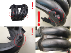 Intake Manifold 9638425180 9631980380 0361J3 Citroen Peugeot 1.1 1.4