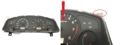 Speedometer/Instrument Cluster Nissan Primera 248109F904 VDO