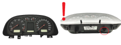 Speedometer/Instrument Cluster VW Golf Bora 1J0920806D 110080130004 VDO