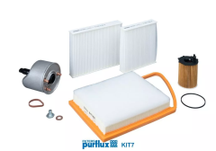 Filter Set For Citroen Peugeot KIT7 1610693780 Purflux