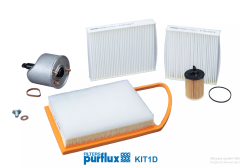 Filter Set For Citroen Peugeot KIT1D 1109AY 1109.AY Purflux