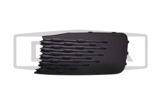 Bumper Grille Left For VW Caddy 2K7853665 88531820102 DPA