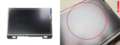 Navigation Display Peugeot 208 2008 9812046980 A2C96216101 VDO