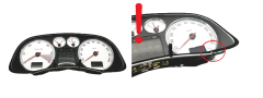Speedometer/Instrument Cluster Peugeot 307 Lift 9655925880 B02 52791