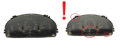 Speedometer/Instrument Cluster Mercedes ML W163 A1635400711 VDO 58939