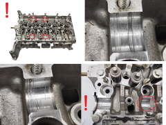 Cylinder Head Ford Transit YC1Q-6090-BB YC1Q6090BB 2.4 TDCI F4FA